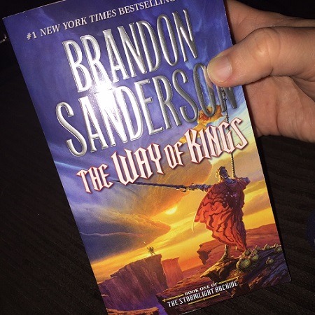 The Way of Kings Brandon Sanderson Softcover book