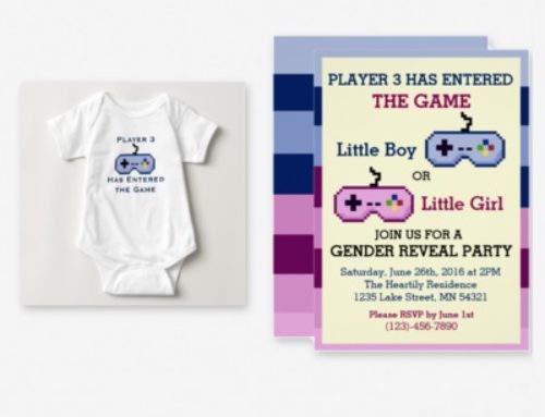 Geek and Gamer Baby Designs for Gifts and Party Ideas