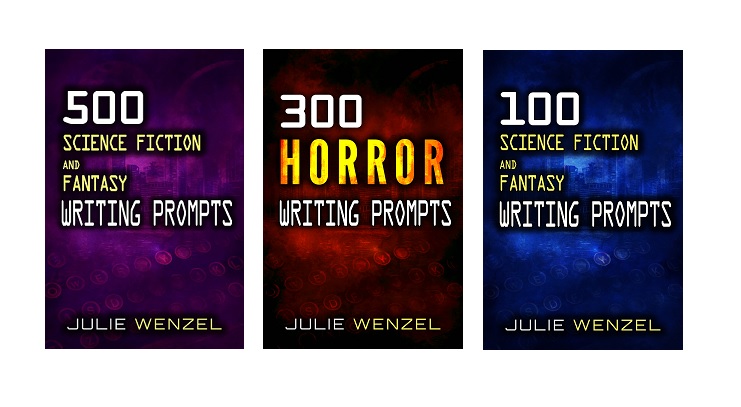 horror science fiction fantasy writing prompts julie wenzel cover art