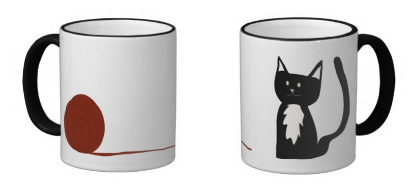Tuxedo Cat Mug Design Zazzle